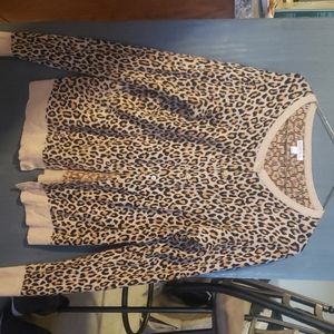Leopard cardigan